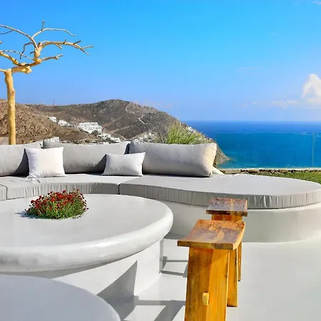 Outstanding Mykonos 6 Bedrooms Agamemnon Sauna Jacuzzi Panoramic Sea Views Willa *