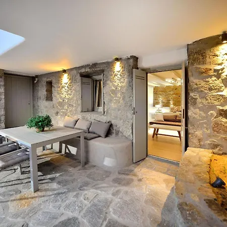 Outstanding Mykonos 6 Bedrooms Agamemnon Sauna Jacuzzi Panoramic Sea Views Villa
